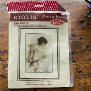 RIOLIS Counted Cross Stitch Kit Old Photo Letter